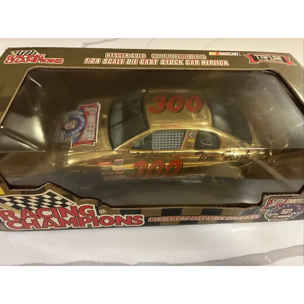 Limited Edition 1 Of 2500‎ Gold Darrell Waltrip #300 Tim Flock 1:24 Diecast  NIB